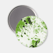 Musikalische Atmosphäre 7 Magnet (Vorderseite/Rückseite)