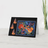 Musikalische Belustigung - Feiertagskarte (Vorderseite)