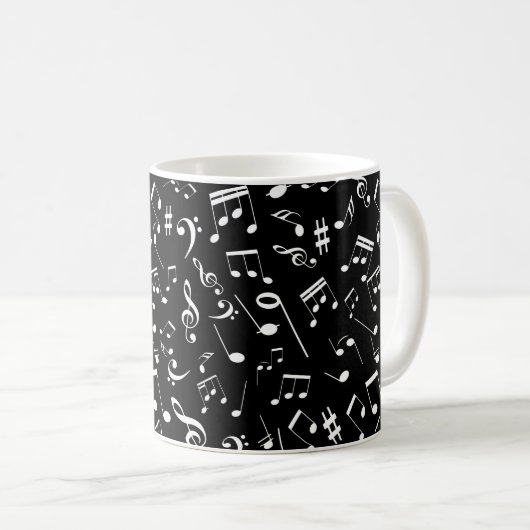 Musikalische Bemerkungen 2 Kaffeetasse (VorderseiteRechts)