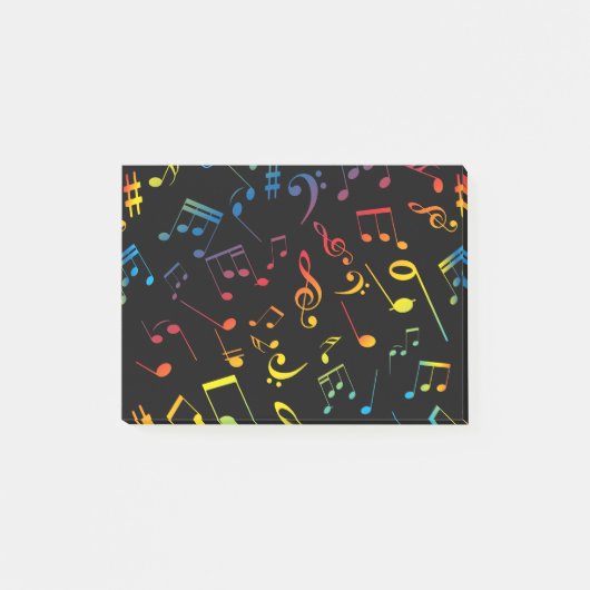 Musikalische Bemerkungen 5 Post-it Klebezettel (Vorderseite)