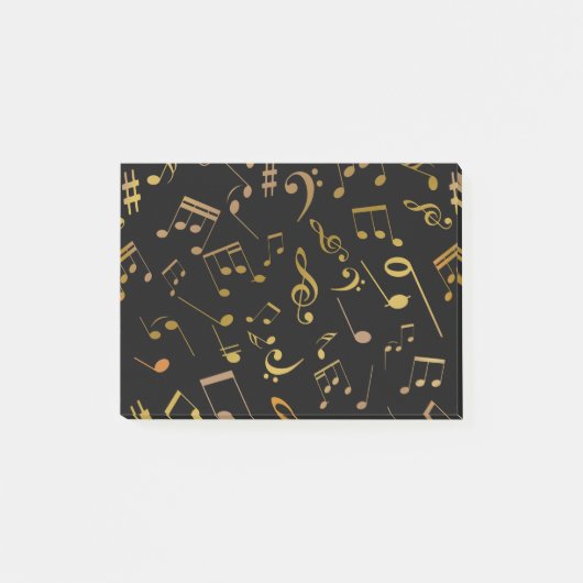 Musikalische Bemerkungen 6 Post-it Klebezettel (Vorderseite)