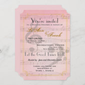 Musikalische Brautdusche Einladung (Vorne/Hinten)