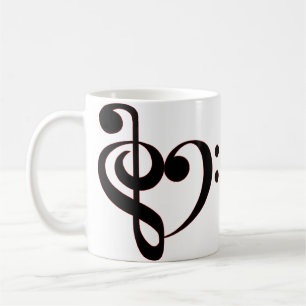 Musikalische Clefs-Tasse Kaffeetasse