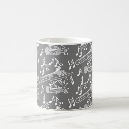 Musikalische Cobwebes Kaffeetasse (Mittel)