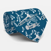 Musikalische Cobwebes Krawatte (Gerollt)