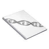 Musikalische DNA Notizblock (Rechte Seite)