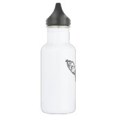 Musikalische DNS Edelstahlflasche (Links)