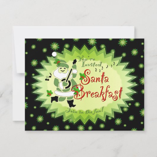 Musikalische Einladung (Vorderseite)