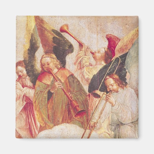 Musikalische Engel Magnet (Vorne)