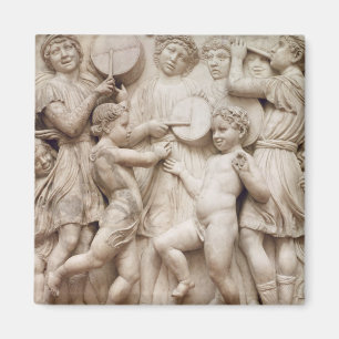 Musikalische Engel, Relief aus Kantoria Magnet