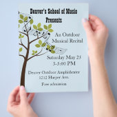 Musikalische Erwägung Custom Flyer (Hand)