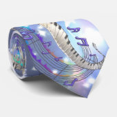 Musikalische Himmel-Krawatte Krawatte (Gerollt)