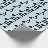Musikalische Hinweise Geschenkpapier (Ecke)