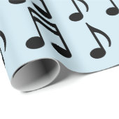Musikalische Hinweise Geschenkpapier (Rolleneckpunkt)