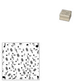 Musikalische Hinweise Gummistempel (Stempel)