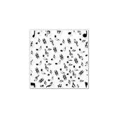 Musikalische Hinweise Gummistempel (Prägung)