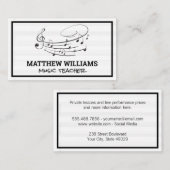 Musikalische Hinweise | Hintergrundinformationen z Visitenkarte (Vorne/Hinten)