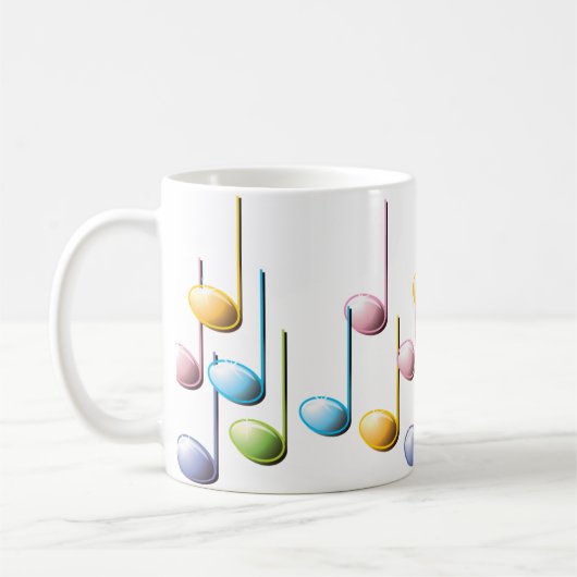 Musikalische Hinweise Kaffeetasse (Links)