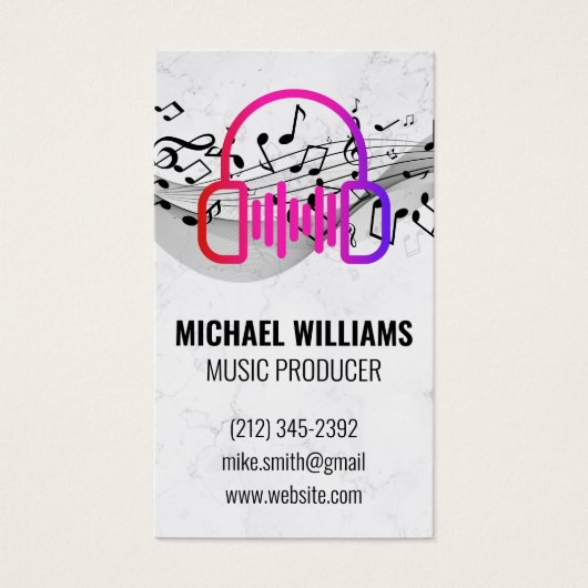 Musikalische Hinweise | Kopfhörer-Logo (Vorderseite)