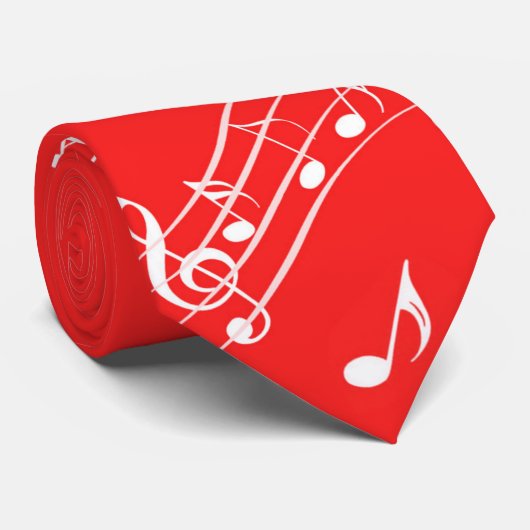 Musikalische Hinweise Krawatte (Gerollt)