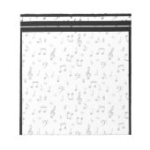 Musikalische Hinweise Notizblock (Vorderseite)