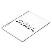 Musikalische Hinweise Notizblock (Linke Seite)