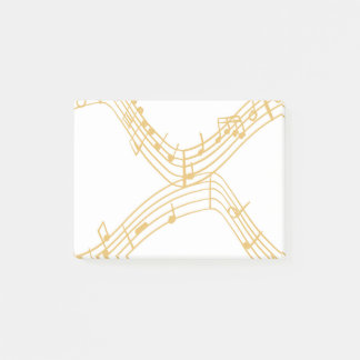 Musikalische Hinweise Post-it Klebezettel