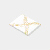 Musikalische Hinweise Post-it Klebezettel (angewinkelt)