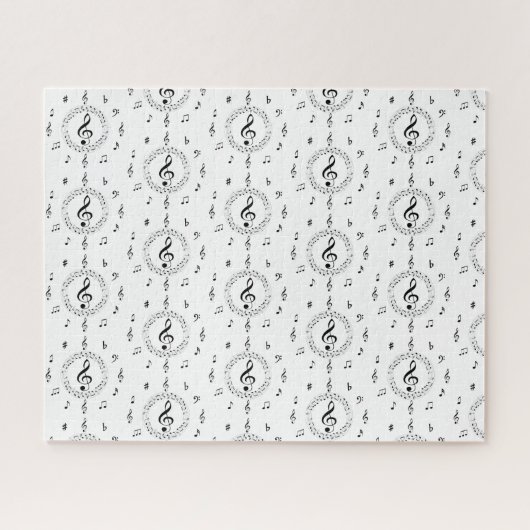 Musikalische Hinweise Puzzle (Horizontal)