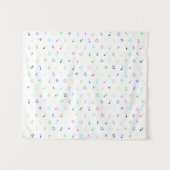 Musikalische Hinweise Wandteppich (Vorderseite (Horizontal))