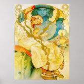 Musikalische Jugendstil Vintag Poster (Vorne)