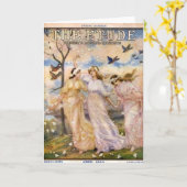 Musikalische Karte (Gelbe Blume)