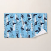 musikalische Kätzchen Badhandtuch Set (Handtuch)