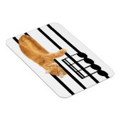 Musikalische Katze Magnet (Rechte Seite)