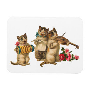 Musikalische Katzen Magnet