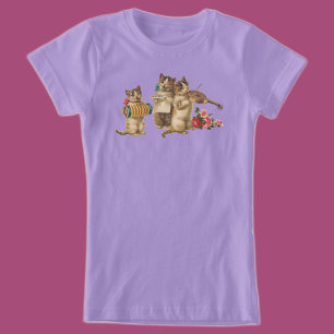 Musikalische Katzen T-Shirt