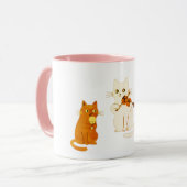 Musikalische Katzen  Tasse (Vorderseite Links)