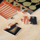 Musikalische Katzen Volkskunst Puzzle (Seite)