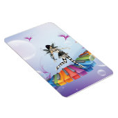 Musikalische Keyboard-Fee Magnet (Rechte Seite)