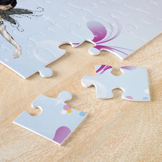 Musikalische Keyboard-Fee Puzzle (Seite)