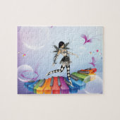 Musikalische Keyboard-Fee Puzzle (Horizontal)