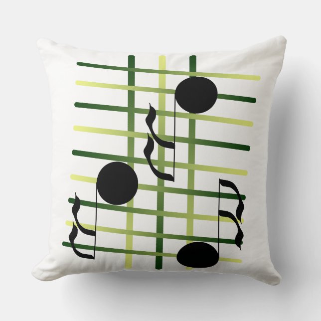 Musikalische Kissen (Vorderseite)