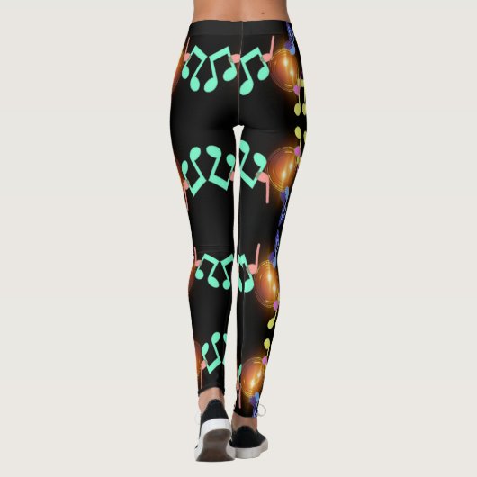Musikalische Leggings (Rückseite)