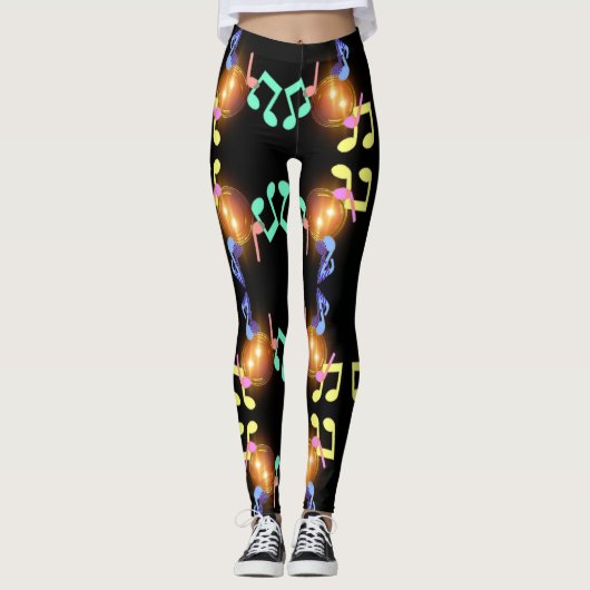 Musikalische Leggings (Vorderseite)