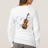 Musikalische Liebe; 🎶 Symphonie der Liebe ❤️ T-Shirt (Rückseite)