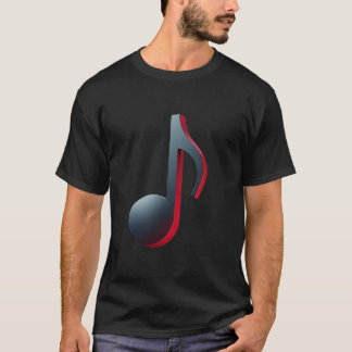 Musikalische Note - acht Note T-Shirt