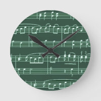 musikalische Note gemustert