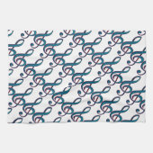 musikalische Note Geschirrtuch (Horizontal)