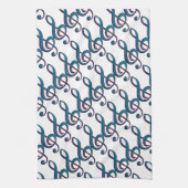 musikalische Note Geschirrtuch (Vertikal)