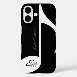 Musikalische Note ~ Hinzufügen iPhone 16 Hülle